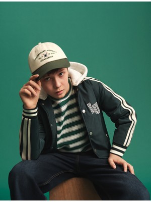 Koton Beli Ayarlanabilir Lastikli Pamuklu Cepli Denim Pantolon