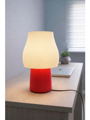 Peace Of Art Auraglow Modern Tasarım Mantar Abajur Masa Lambası