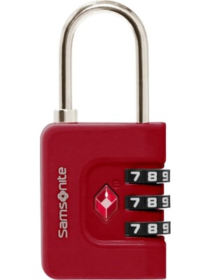 Samsonite Kırmızı Ta Revolution - Güvenlik Kilidi