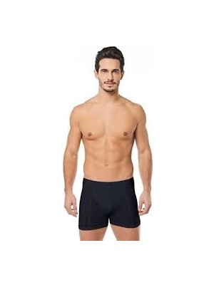 Tutku Erkek Boxer 6lı Paket Siyah Renk Normal Kalıp Rahat Kullanım İçin