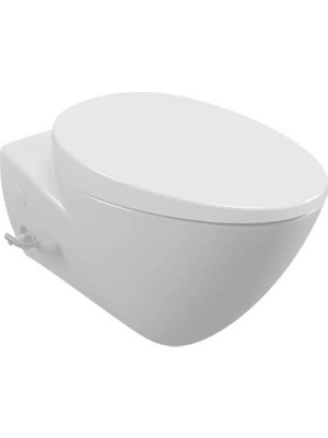 Serel - Amphora 56 cm Asma Klozet Beyaz (Bataryalı) Kapak Dahil Outlet - AN10BAS110AB-