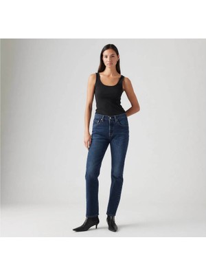 Levi's Levis 501 Orıgınal Lacivert Kadın Jean Pantolon A7742-0023