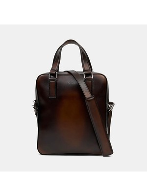 Desa Erkek Kahve Deri Postacı Çantası