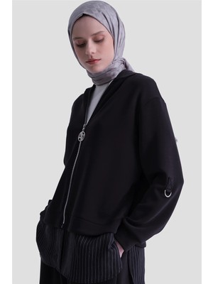 Armine Mixli Örme Takım Siyah