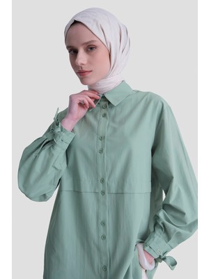 Armine Aller Parçalı Tunik Çağla