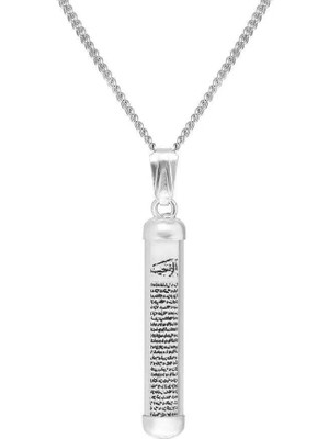 Tesbihane Zarif 925 Ayar Gümüş Cevşen Kolye