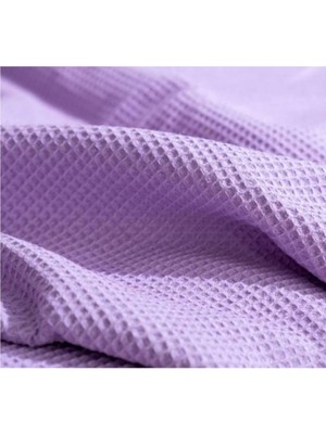 Polo Maison Hermes Waffle Tek Kişilik Pike Lila 160X220 cm