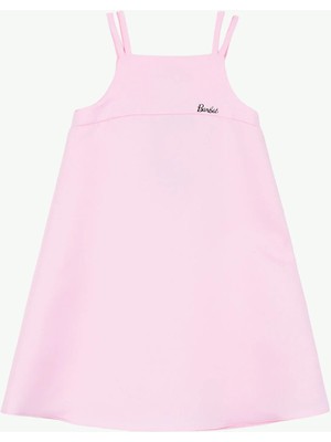 Barbie Pembe Kız Çocuk Abiye Elbise BRB6SG-ELB6522