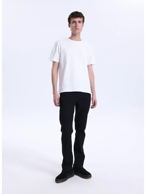 Mustang Normal Bel Slim Fit Siyah Erkek Denim Pantolon Vegas SLIM-1904