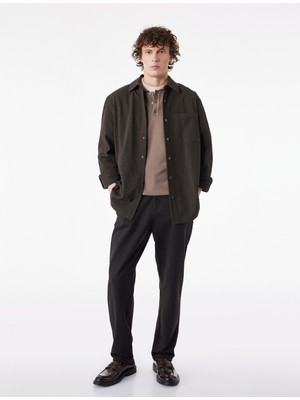 Koton Slim Fit Normal Bel Cepli Kumaş Pantolon