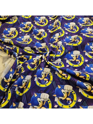 Kaf Kumaş Dijital Baskılı Penye Süprem Kumaş | %95 Pamuk %5 Elastan | Renkli