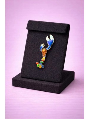 Mdm Style Renkli Taş Detaylı Istakoz Broş