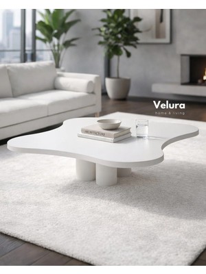Velura Home & Living Kelebek Orta Sehpa - Beyaz