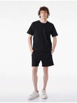 Koton Regular Fit Kısa Kollu Bisiklet Yaka Pamuklu Basic Tişört