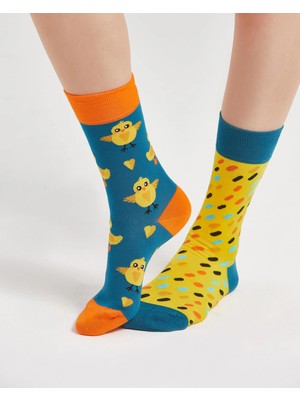 Bolero Slick-Chick Vibes Eşi Farklı Çorap