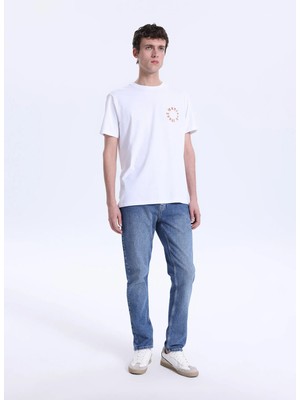 Mustang Normal Bel Slim Fit Açık Mavi Erkek Denim Pantolon Vegas SLIM-1557