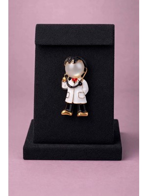 Mdm Style Doktor Önlüğü Tasarım Broş