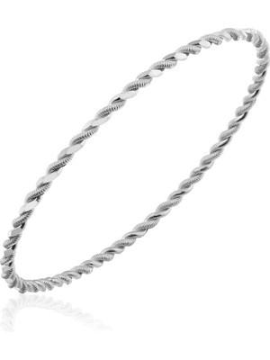 Gekas Kuyumculuk 925 Ayar Gümüş 7 Gram Burma Bilezik