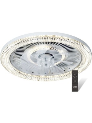 Cata Ct 3012 Yıldız 40W Kristal Ledli Tavan Vantilatörü Kumandalı