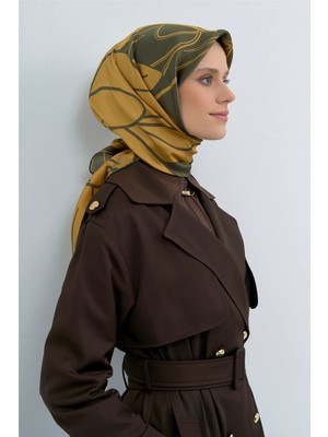 Armine  Saf Ipek Twill Eşarp 9553D 84
