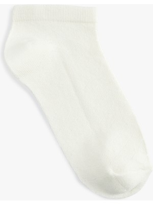 Koton Basic Pamuklu 2'li Patik Çorap Seti