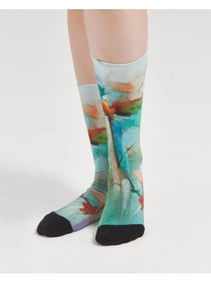 Bolero Mystery Blue Unique Desenli Çorap