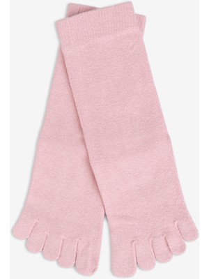 Bolero Kadın Parmak Çorap  Pembe