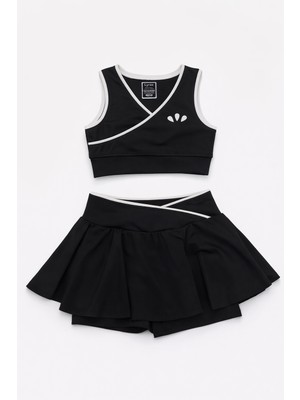 Beniizle Lyrax Armalı Şort Etekli Kız Çocuk Sporcu Takım