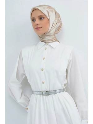 Armine  Saf Ipek Twill Eşarp 9553D 33