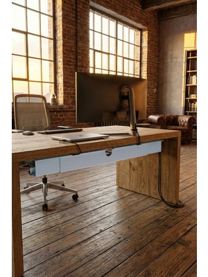 Liccia Ayarlanabilir Masa Altı Kablo Düzenleyici 100-150CM