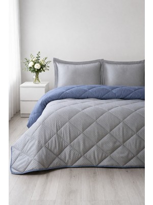 Bedline Sensity Uyku Seti Tek Kişilik Mozaik Mavi