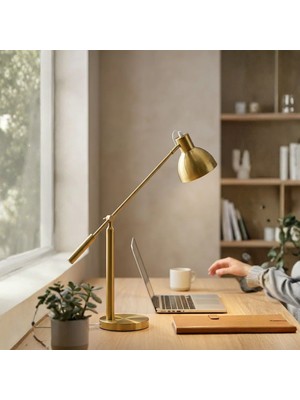 Homing Elio Antik Gold Masa Lambası 242648