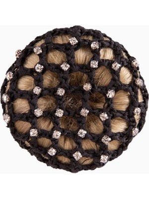 Br Taş Detaylı Lüks Saç Filesi Binicilik Aksesuarı