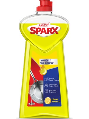 Asperox Sparx Diamond Plus 1200 ml Limon Sıvı Bulaşık Deterjanı