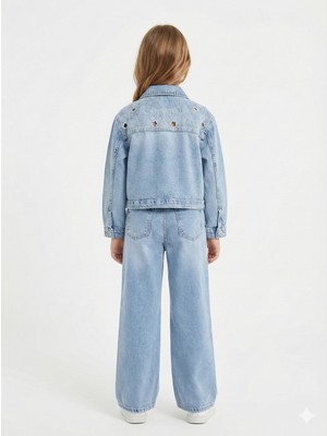 Escabel Kız Çocuk 3lü Alt Üst Kombin Takmı 5-13 Yaş SET0480