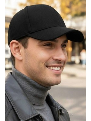 Tezzgelsin Erkek Kaşe Kep Şapka Kışlık Kaşe Şapka