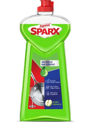 Asperox Sparx Diamond Plus 1200 ml Elma Sıvı Bulaşık Deterjanı