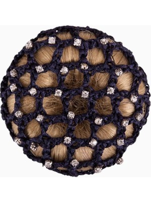 Br Taş Detaylı Lüks Saç Filesi Binicilik Aksesuarı