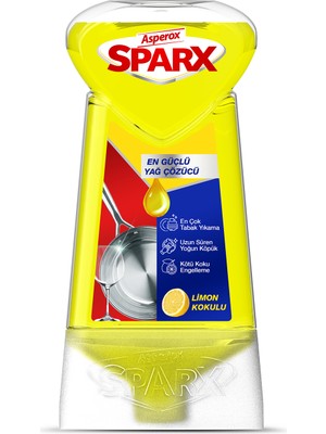 Asperox Sparx Diamond Plus 650 ml Limon Sıvı Bulaşık Deterjanı