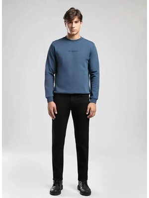 Lee Cooper Jagger Erkek Slım Straıght Dar Kesim Normal Bel Düz Paça Jean Pantolon Siyah