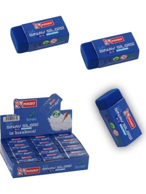 Mikro Pastel Silgi 2b-24 24 Adet Pastel Renkli Ergonomik Silgi ile Yaratıcılığınızı Destekleyin