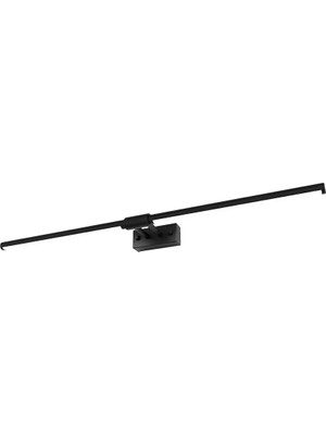 Avonni AP-9090-BSY80 Siyah Boya Aplik LED Metal H: 25 cm, WxD: 11x80 cm