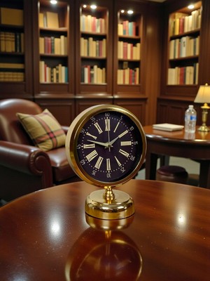 Lunaev Goldora 25 x 20 Gold Metal Masa Saati