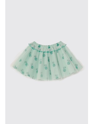 Panço Kız Bebek Tütü Ekru Etek