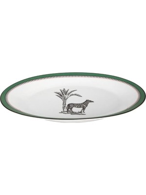 Qua Home Jungle Muse Kayık Tabak 32 cm