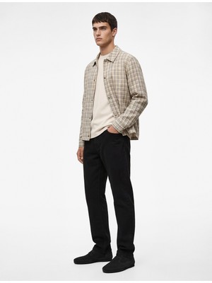 Koton Düğmeli Cep Detaylı Normal Bel Slim Fit Jean Pantolon - Brad Jean