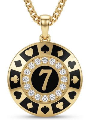 Winners Jewels 7 Figürlü Chip Kolye Ucu