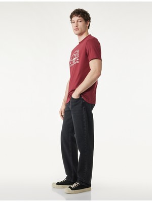 Koton Pamuklu Normal Bel Vintage Straight Fit Jean Pantolon