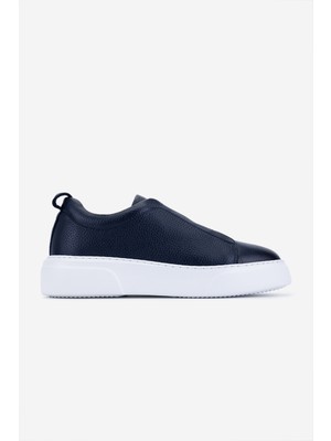 Valmenti Kadın Hakiki Deri Lacivert Sneakers & Spor Ayakkabı 1163 1600 Bn Ayk SK25-26 Lacı Fltr