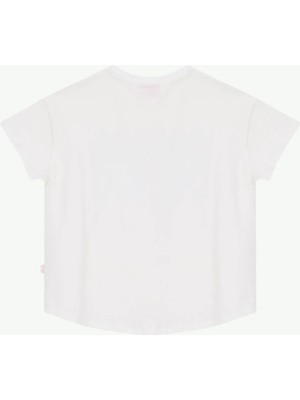 Barbie Baskılı Ekru Kız Çocuk T-Shirt BRB6SG-TST6402